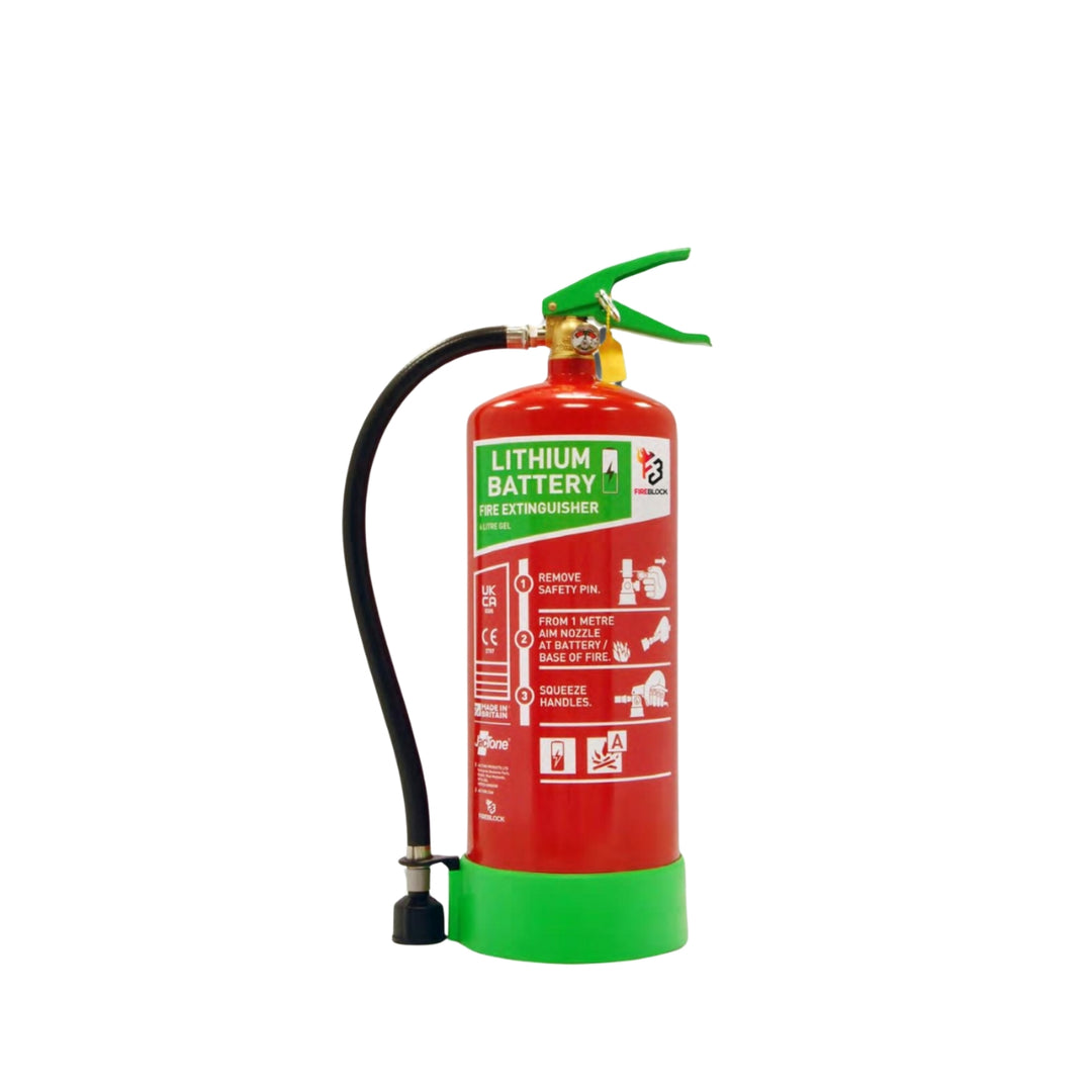 Fireblock 6 Litre Lithium Battery Fire Extinguisher