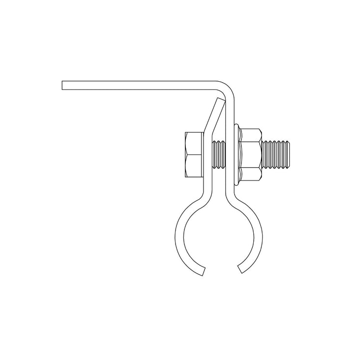 K2-Systems Solid Round Seam Clamp - 2001853