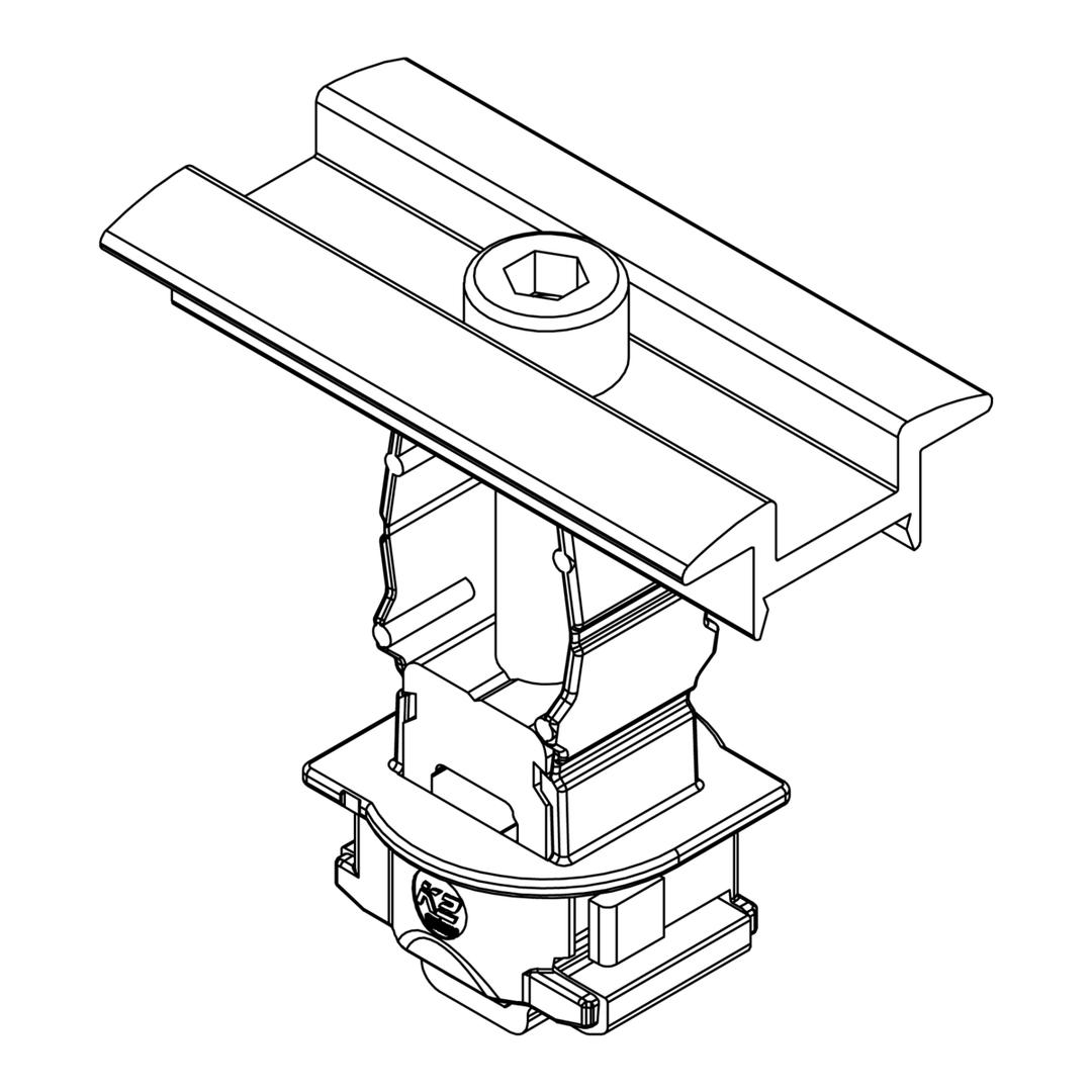 K2-Systems MC Clamp 25-40mm - 2004146