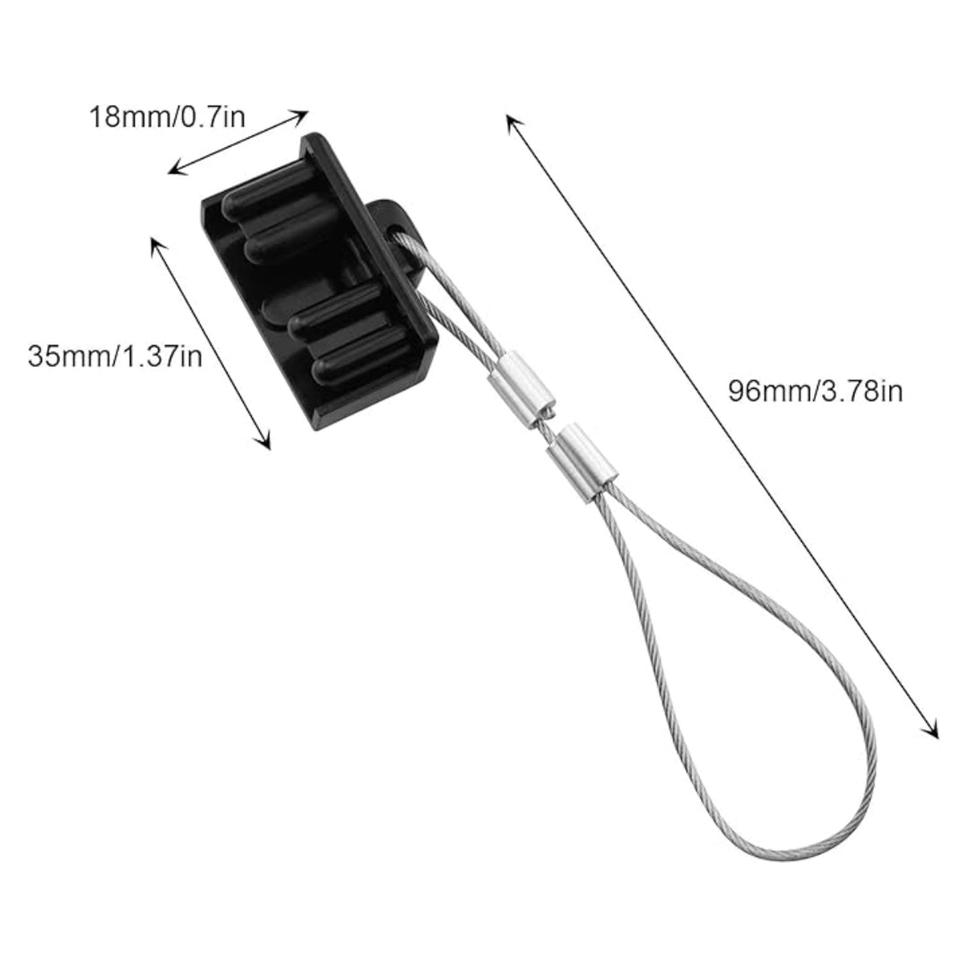 50A Square Connector Hard Dust Cover Pack of 2