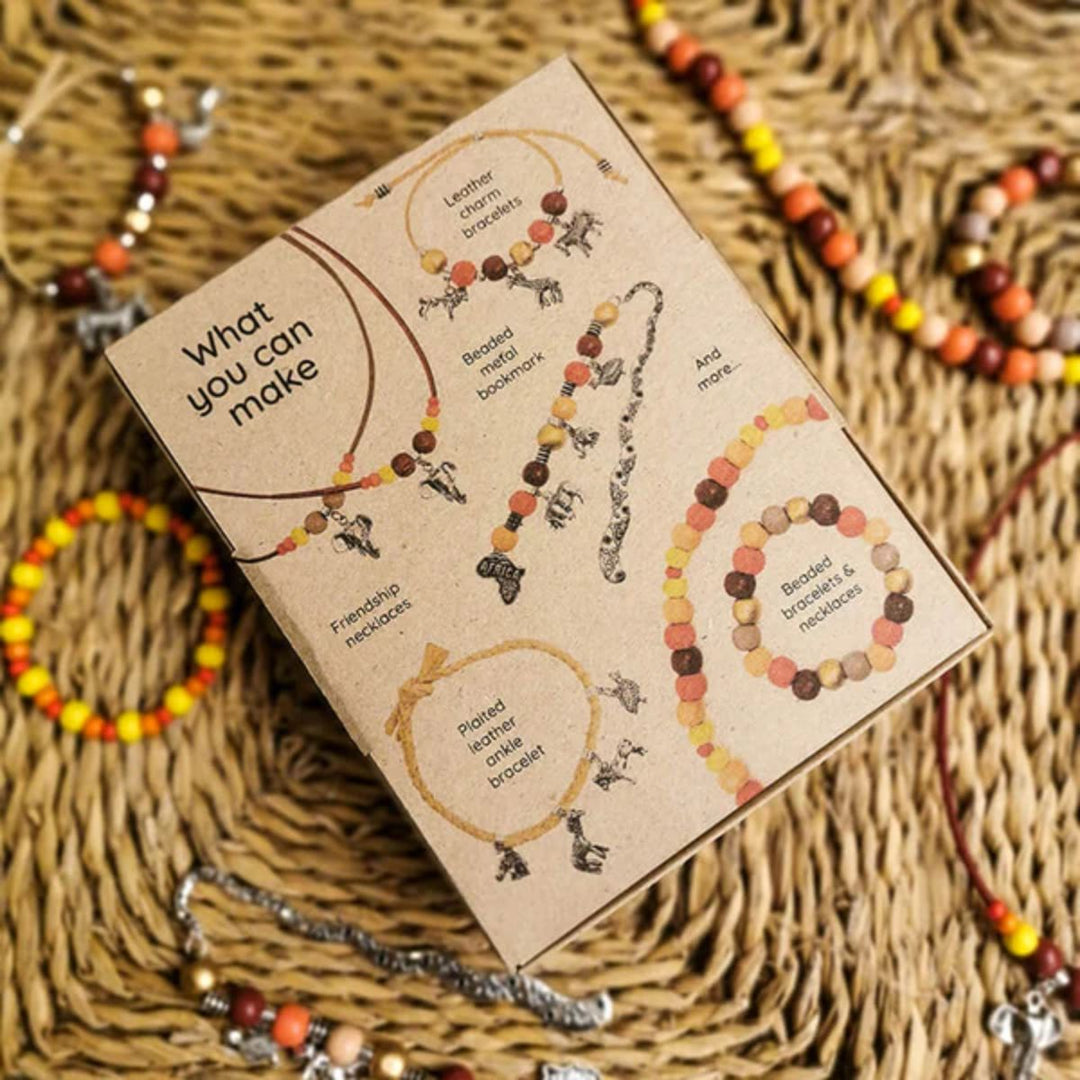 African Wooden Bead Kit