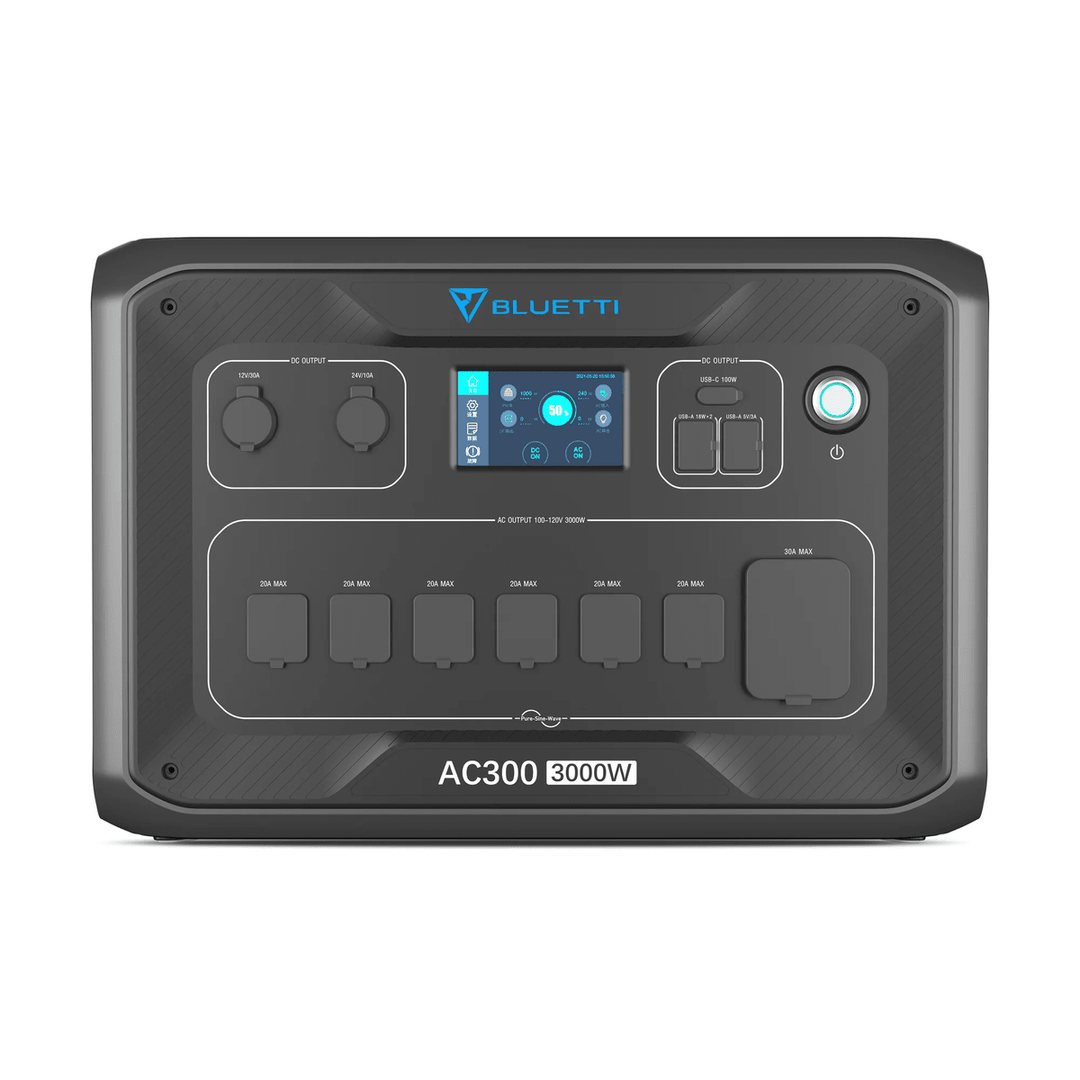 BLUETTI AC300+B300 3000W 3072Wh Home Power Station