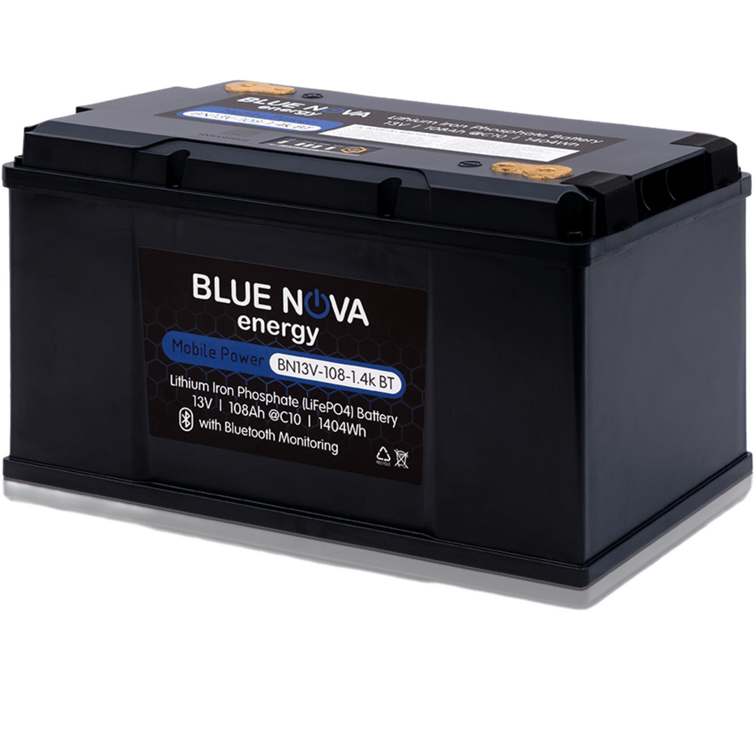 BlueNova BN13V-108-1.4kBT MPS LiFePO4 Battery with Bluetooth