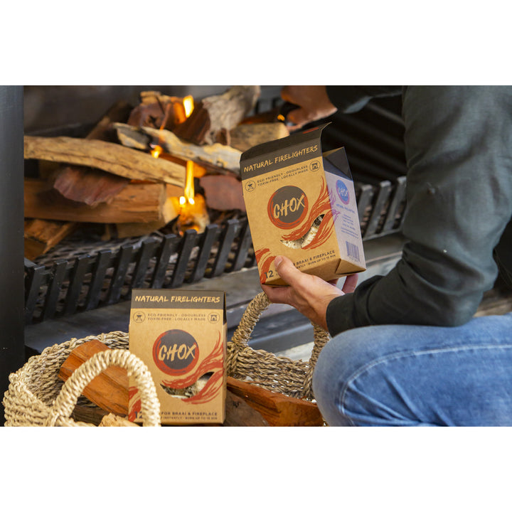 CHOX 12-Pack Natural Firelighters