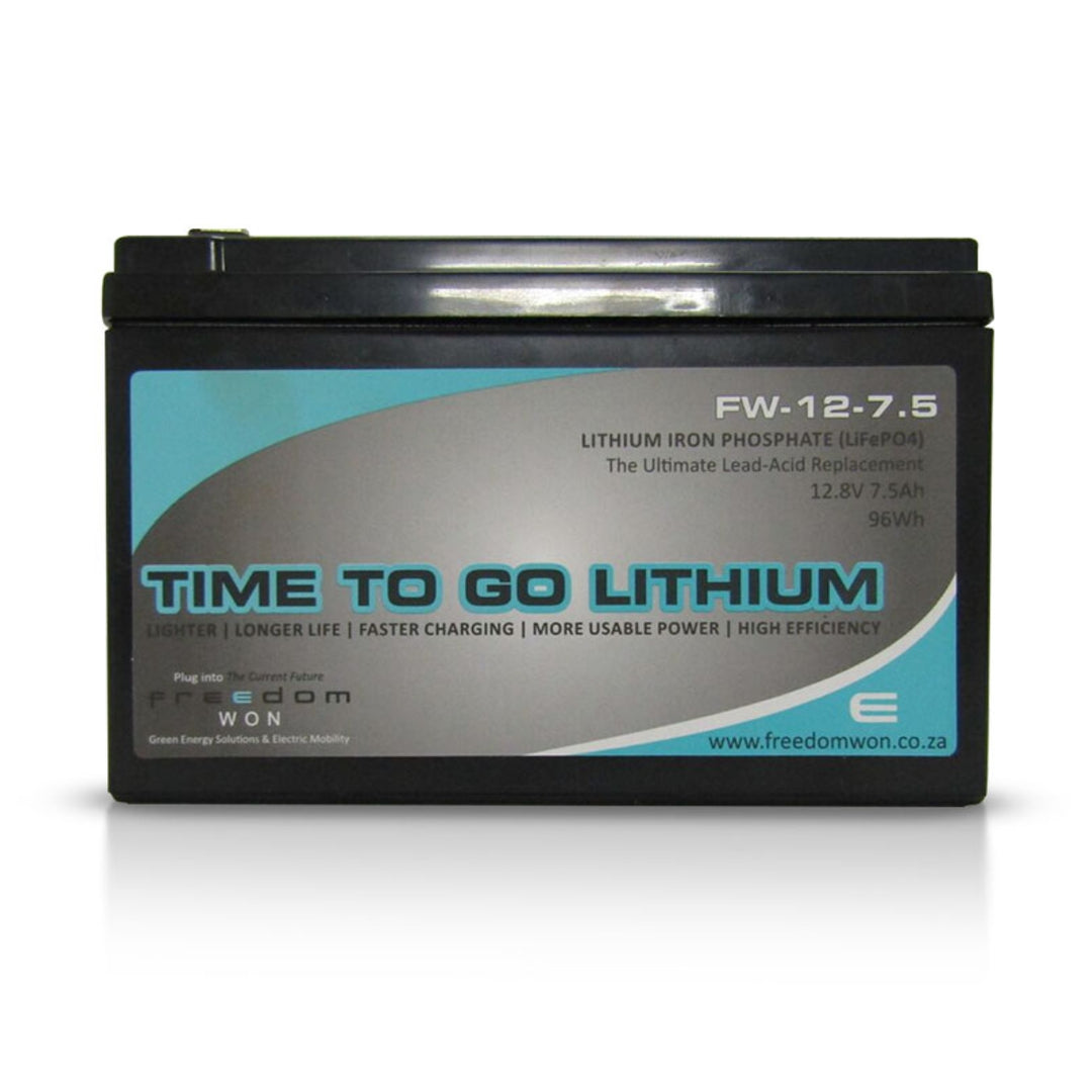 Freedom Won Auxillary Range FW12-7 7.5Ah 12V LiFePO4 Battery