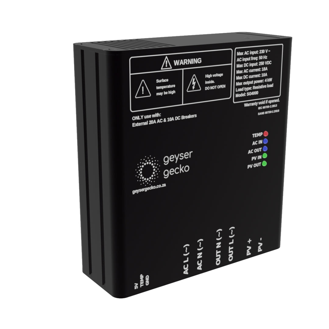 Geyser Gecko SG4000 PV Geyser Controller