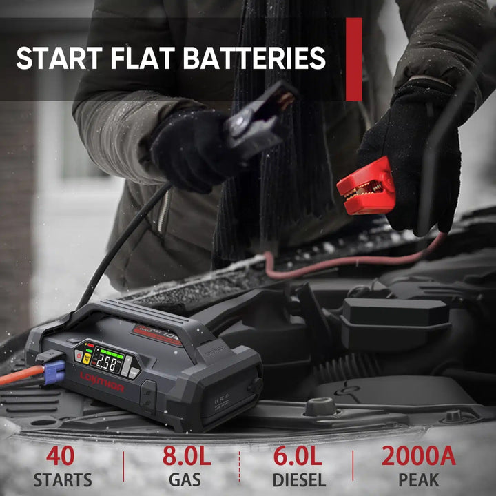 LokiThor 4 in 1 Multi-functional Jump Starter