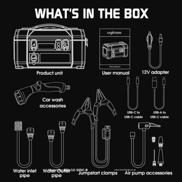 LokiThor 5 in 1 Multi-functional Jump Starter