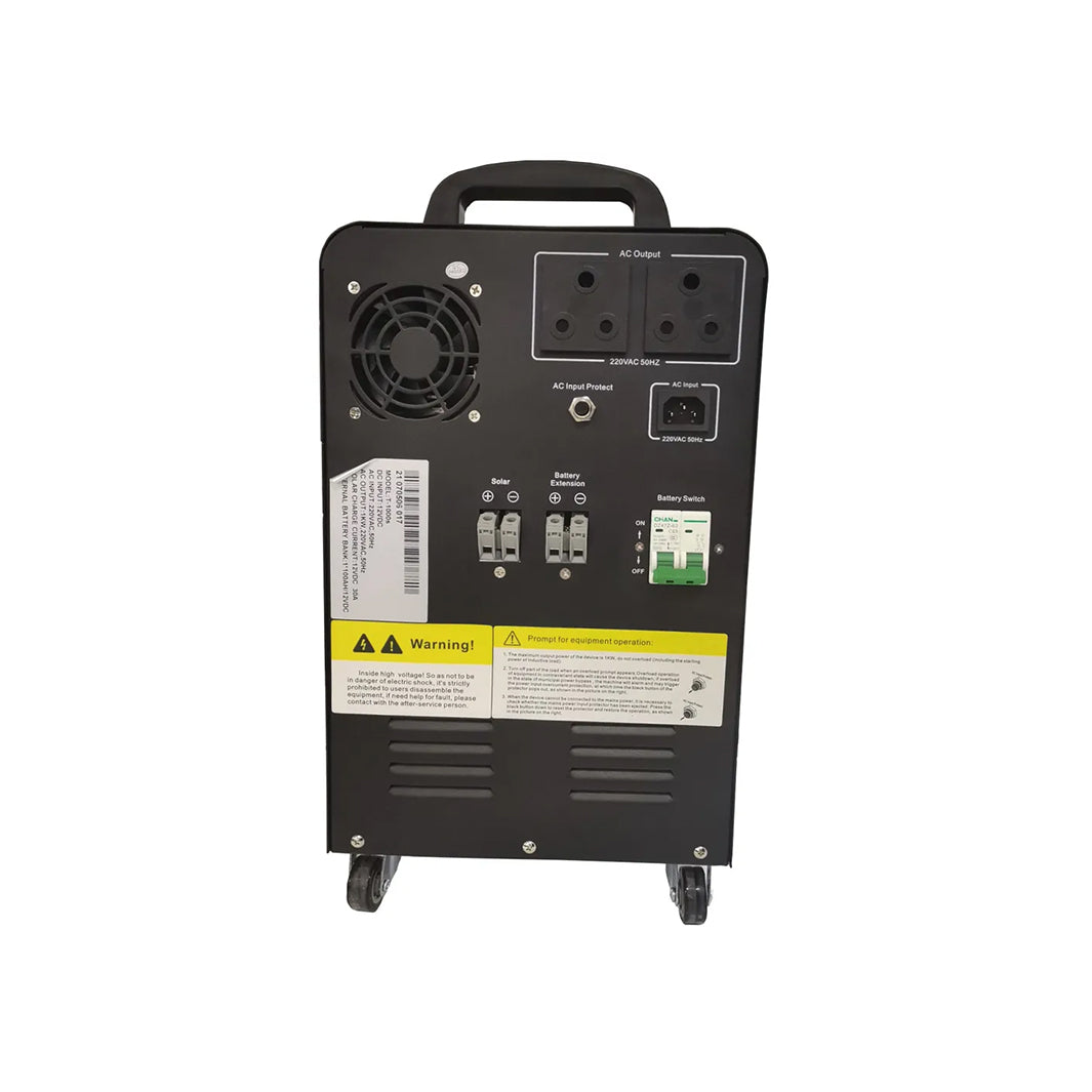 Rct Megapower Mp-T1000S 1Kva/1Kw 12V Inverter Trolley With 100Ah Battery