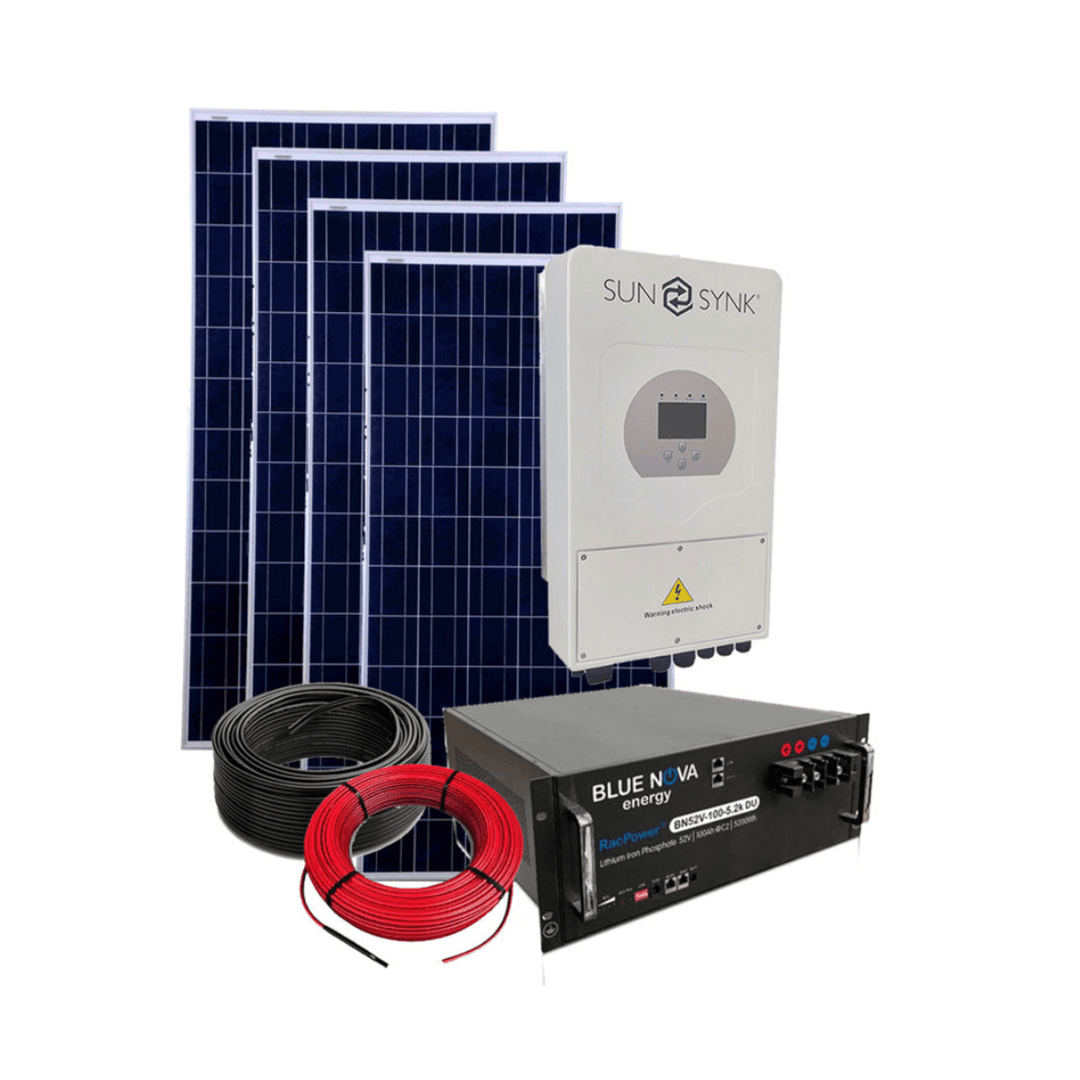 SunSynk 5kW 48V 5.2kWh Self Consumption Kit