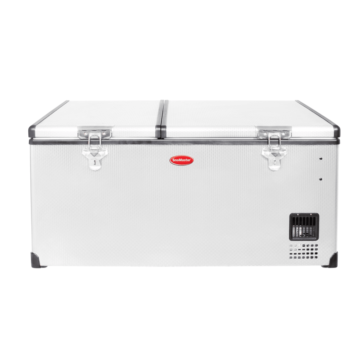 SnoMaster SMDZ-LP96D 12V-220V 93 Litre Dual Compartment Fridge-Freezer