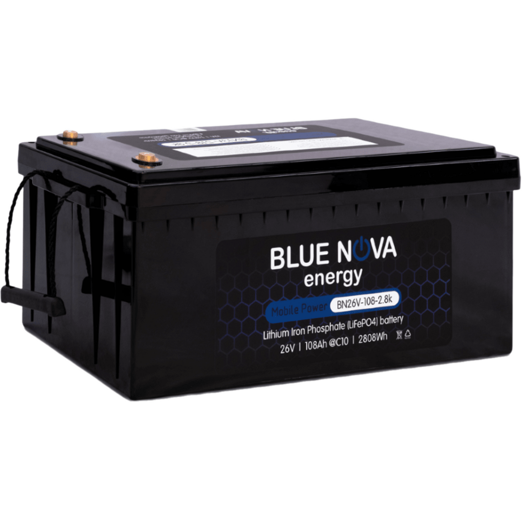 BlueNova BN26V-108-2.8k MPS LiFePO4 Battery