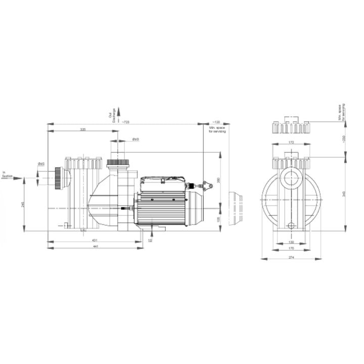 Speck BADU Eco VSD Pro 23 Self-Priming Circulation Pump