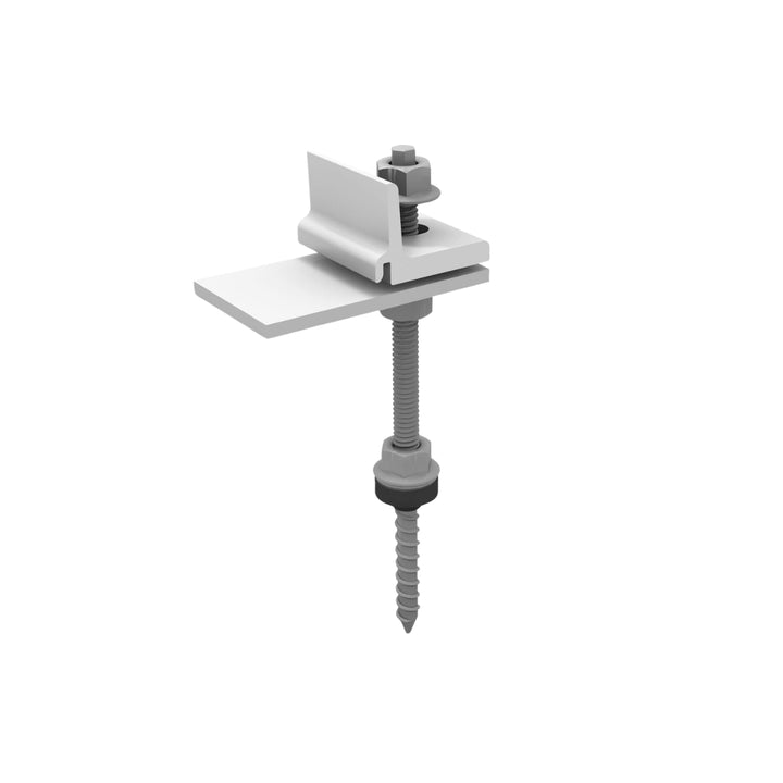 K2-Systems IBR/Corrugated Roof SingleRail 5 Panel Roof Mounting System