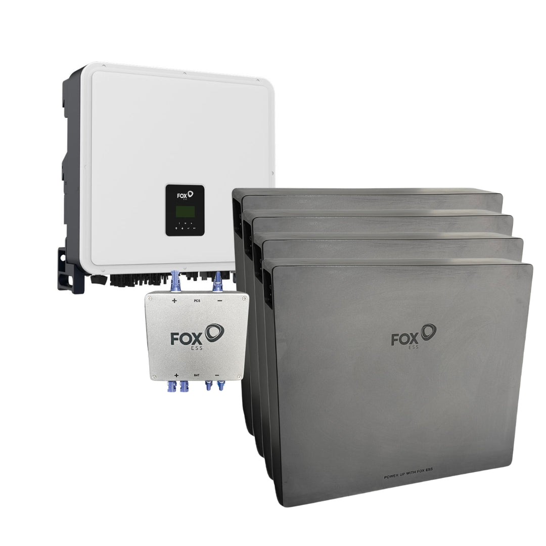 Fox ESS 30kW Three Phase Hybrid Inverter with 41.44kWh HV EP Battery