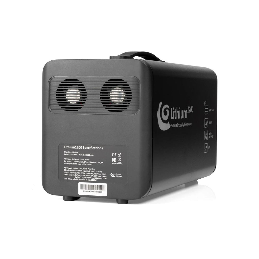 Flexopower Lithium 1200Wh Portable Power Station