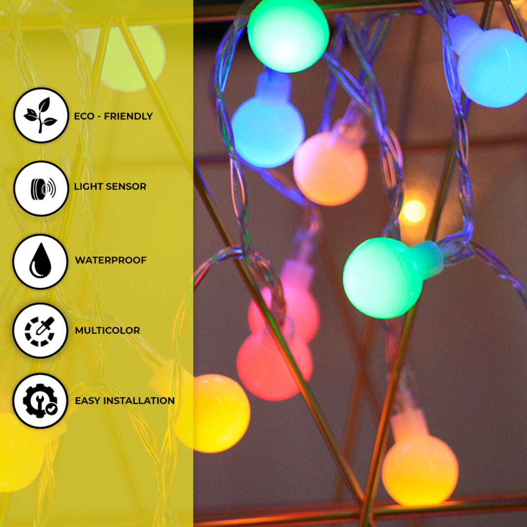 Litehouse LED Bubble Ball Colourful Fairy Lights