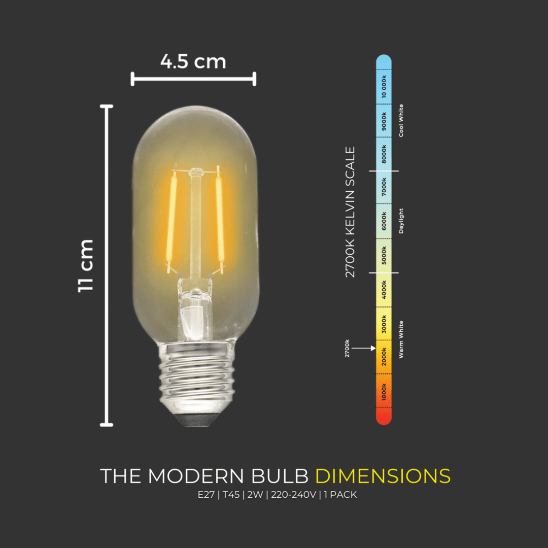 Litehouse Modern LED Bulb Pack for Festoon Bulb String Lights