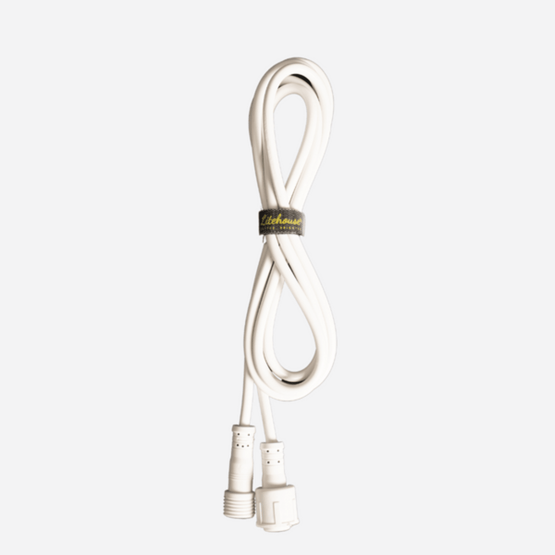 Litehouse 5V White Solar Festoon Extension Cord