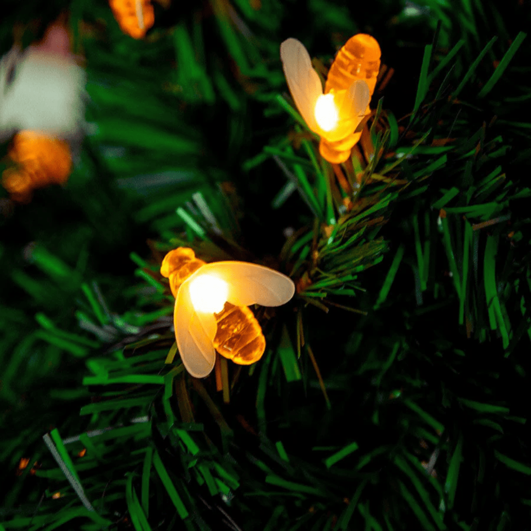 Litehouse Solar LED Honeybee String Lights