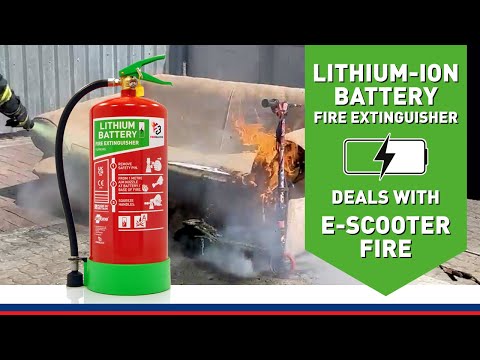 Fireblock 2 Litre Lithium Battery Fire Extinguisher