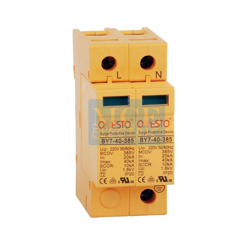 Onesto 600V 40kA DC 2 Pole Surge Arrestor - Sustainable.co.za