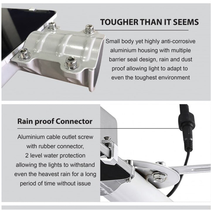 200W Solar Street Light - Sustainable.co.za