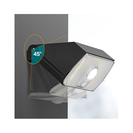 Mars 1 10W Solar Security Wall Light