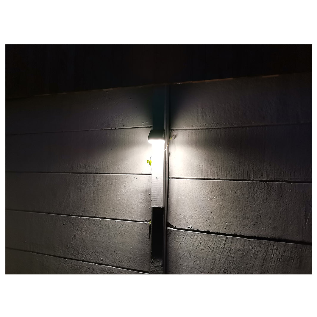 Mars 1 10W Solar Security Wall Light