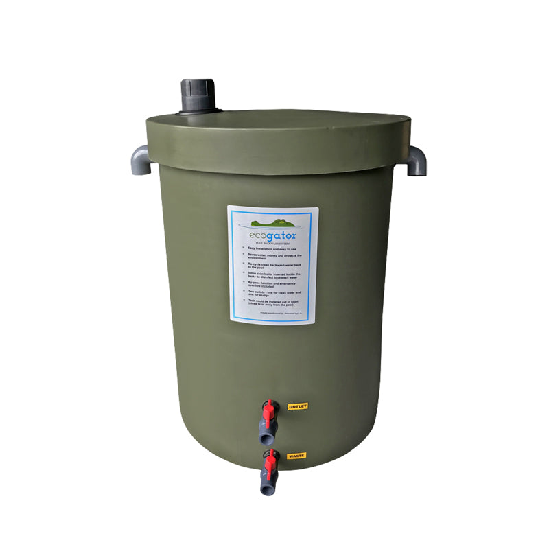 Ecogator 300L Pool Backwash Tank System