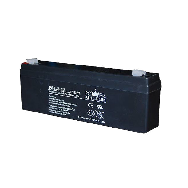 Power Kingdom PS2.3Ah 12V Sealed Battery - Sustainable.co.za