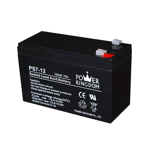 Power Kingdom PS7Ah 12V Sealed Battery - Sustainable.co.za