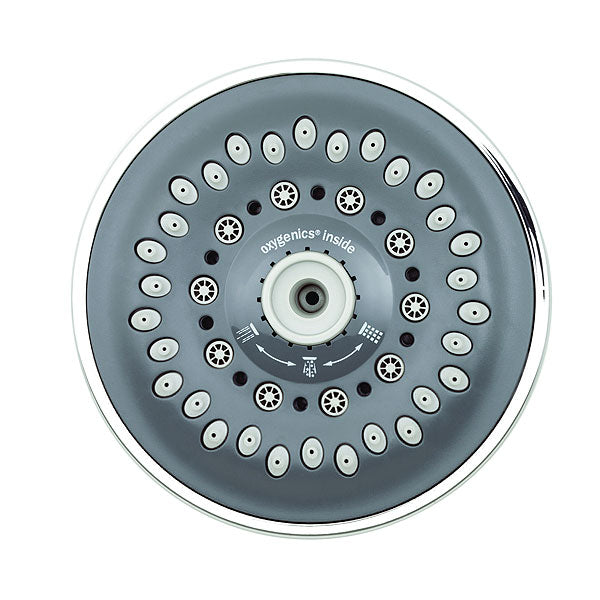 Oxygenics Tri Spa Multifunction Fixed Showerhead 